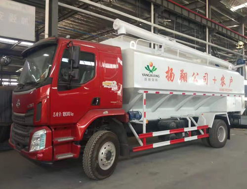 【散装饲料半挂车_散装饲料车特殊加工】- 